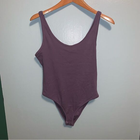 Free People Purple Bodysuit Large - Picture 1 of 4